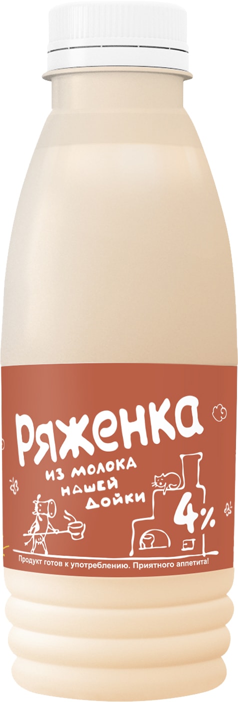 Изображение товара Ряженка Из молока Нашей дойки 4% 430г
