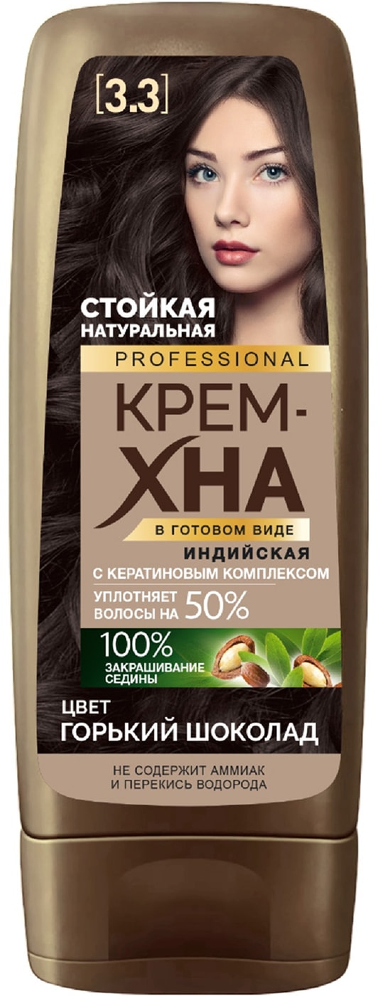 Изображение товара Крем-хна Fito Professional индийская 3.3 Горький шоколад