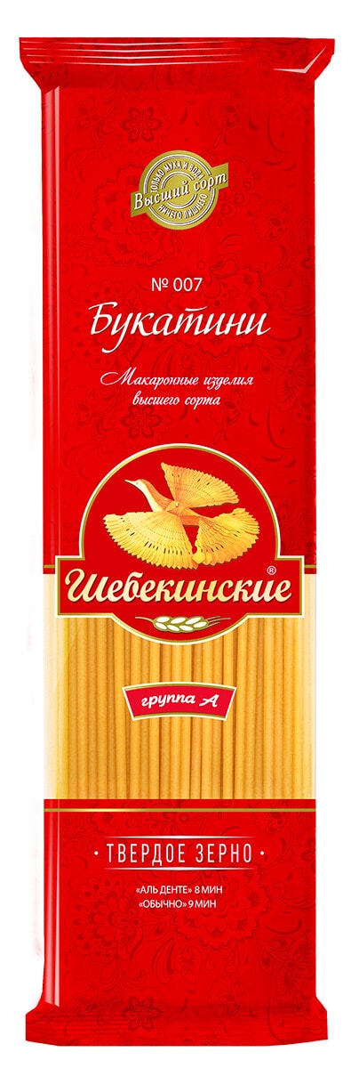 Изображение товара Макароны Шебекинские №7 Букатини 350г