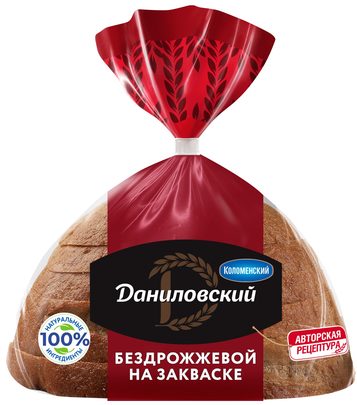 Изображение товара Хлеб Даниловский ржано-пшеничный нарезка 350г