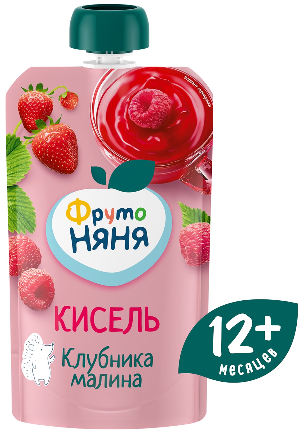 Изображение товара Кисель ФрутоНяня Клубника-Малина с 12 месяцев 130г