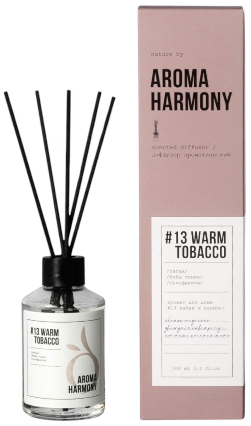 Изображение товара Диффузор Aroma Harmony №13 Warm Tobacco 100мл