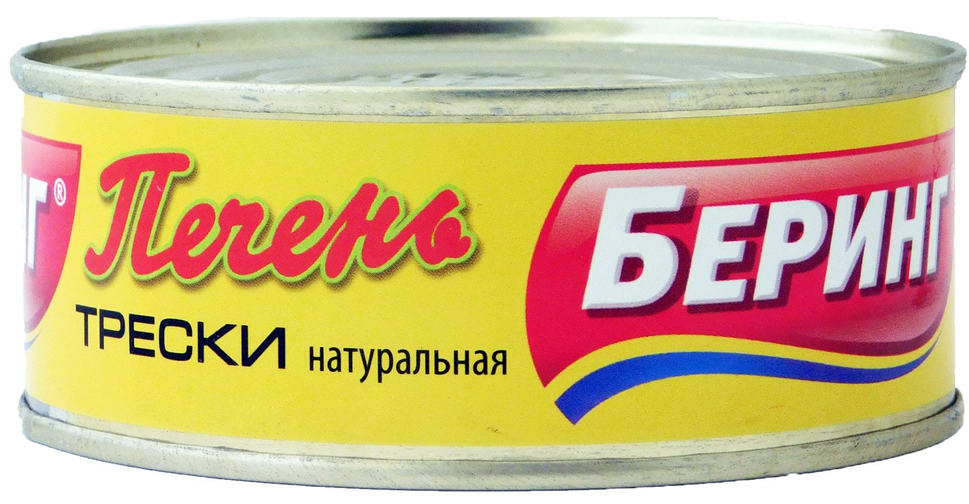 Изображение товара Печень трески Беринг 230г