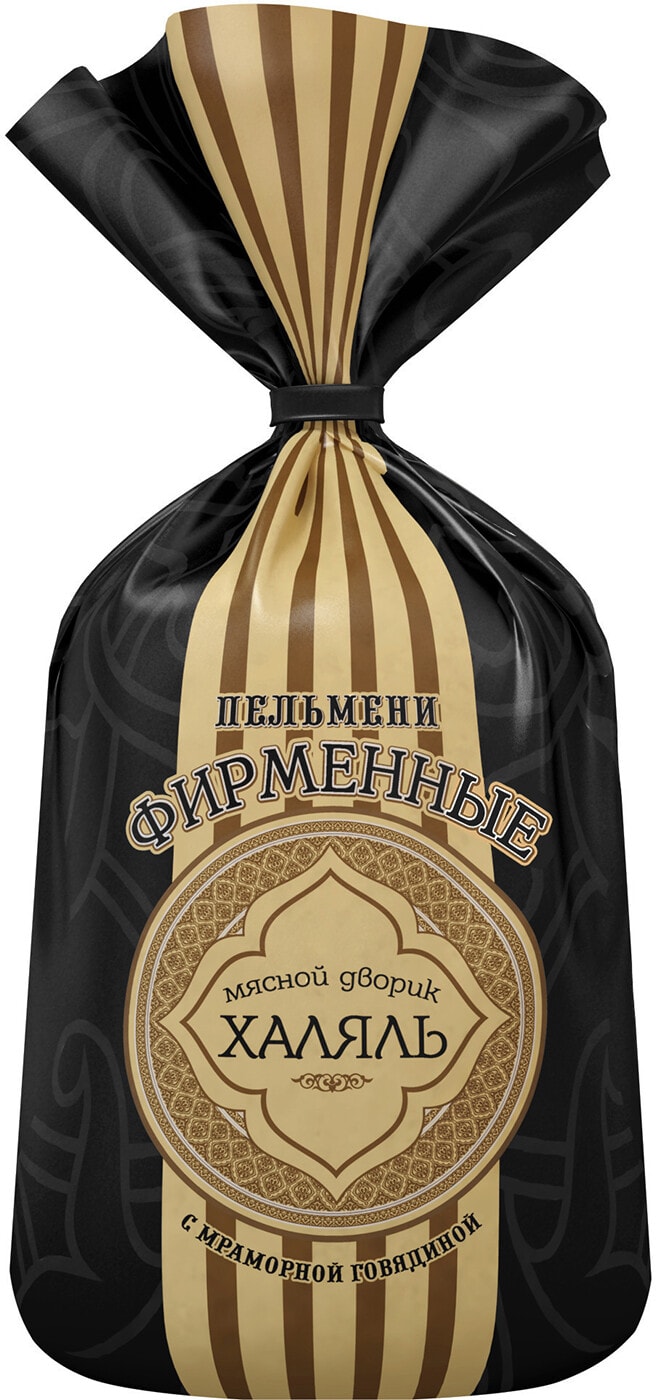 Изображение товара Пельмени Мясной Дворик Халяль Фирменные 800г