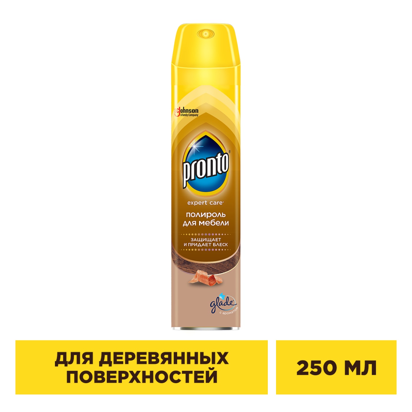 Изображение товара Полироль для мебели Pronto для деревянных поверхностей 250мл