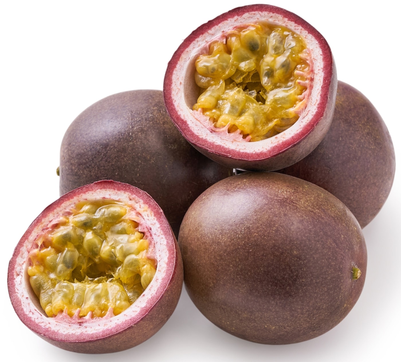 Изображение товара Маракуйя 4 штуки - сочные экзотические фрукты для сладких и освежающих блюд