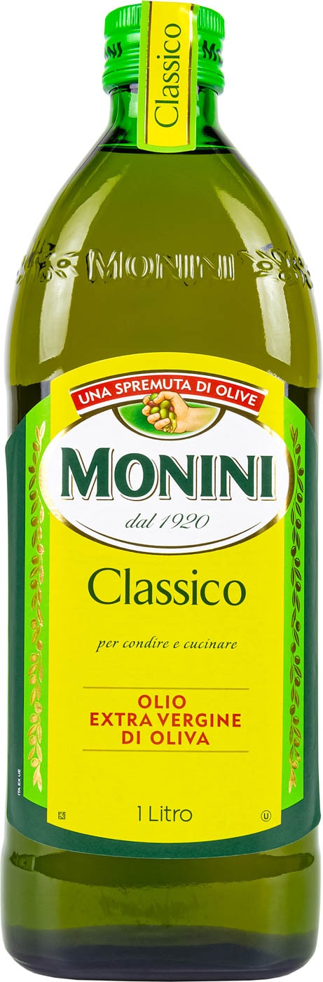 Изображение товара Масло оливковое Monini Classico Extra Vergine 1л натуральное холодного отжима