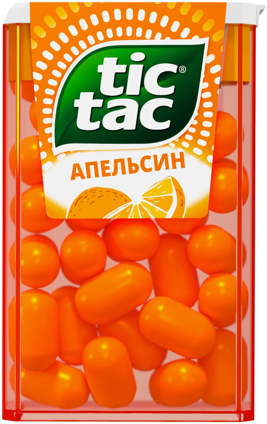 Изображение товара Драже Tic-Tac Апельсин 16г