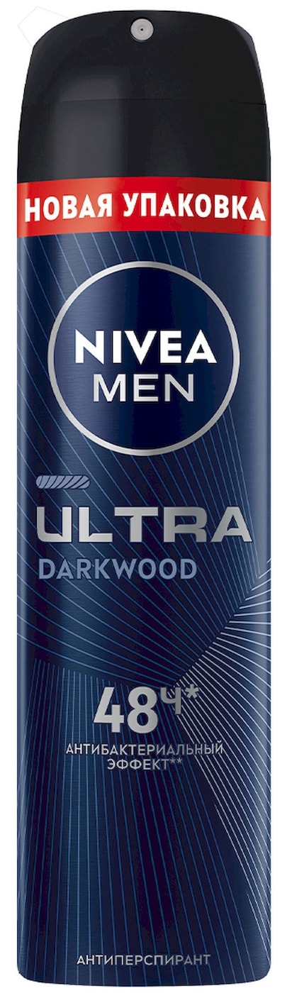 Изображение товара Антиперспирант Nivea Men Ultra Darkwood 150мл