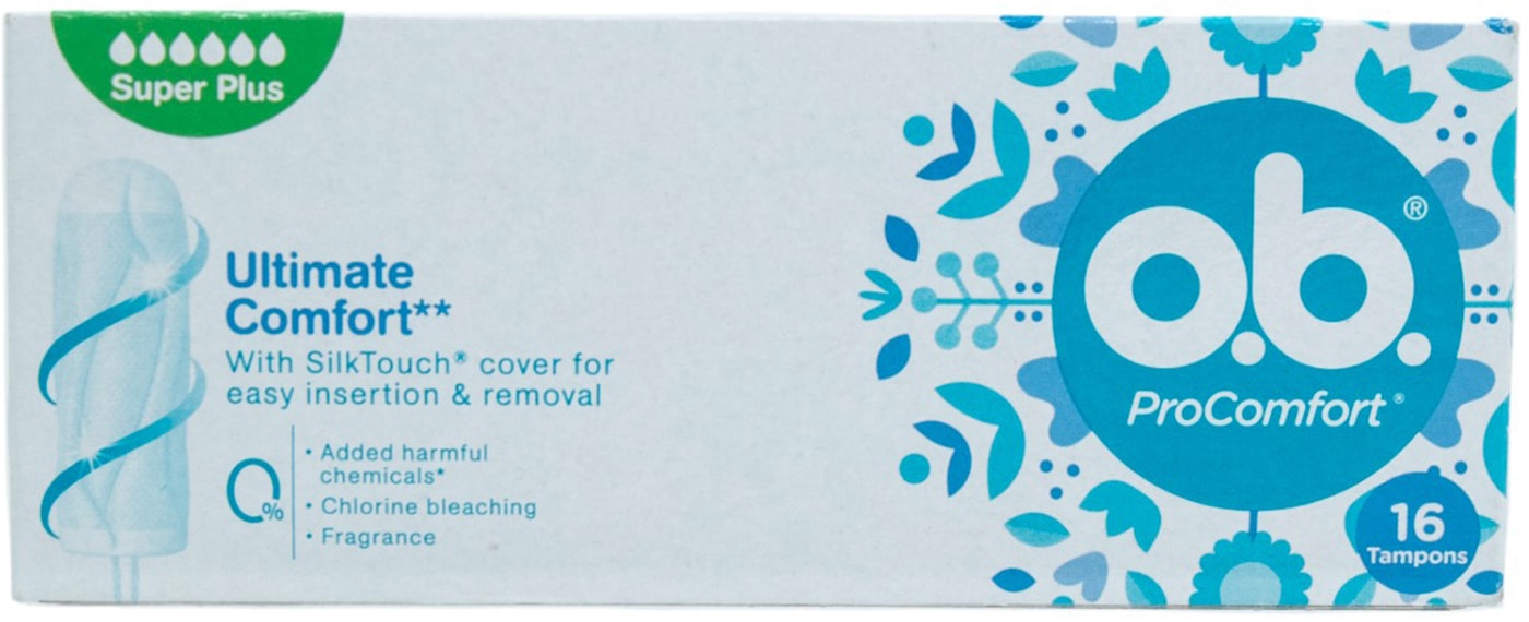 Изображение товара Тампоны o.b. ProComfort Super Plus 16шт