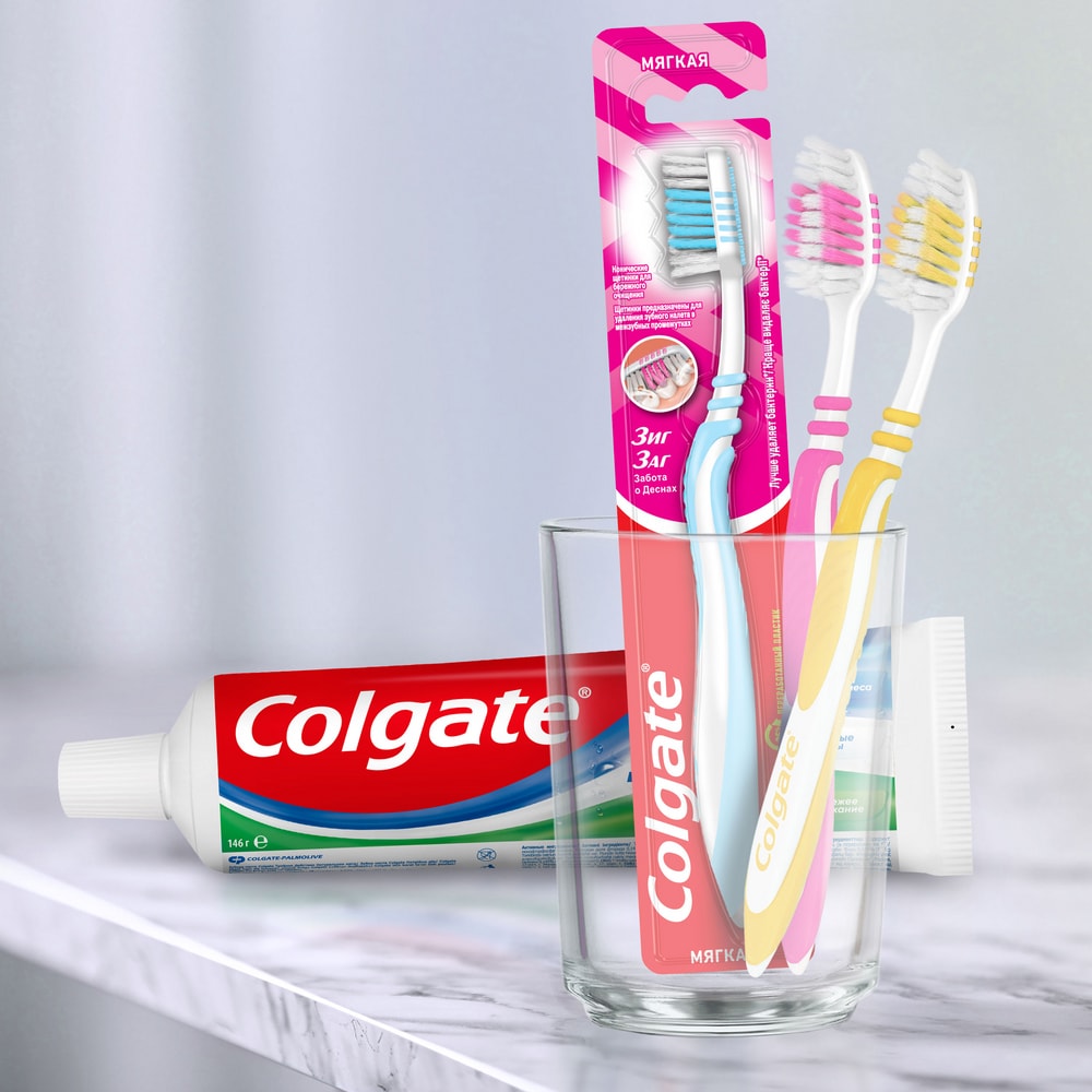 Щетка Colgate Массажер Мягкая Купить