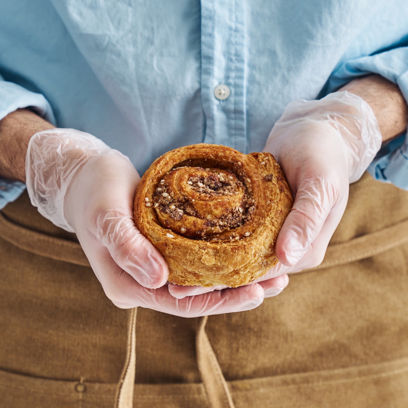 Изображение товара Улитка с корицей 75г - вкусная выпечка с ароматом корицы