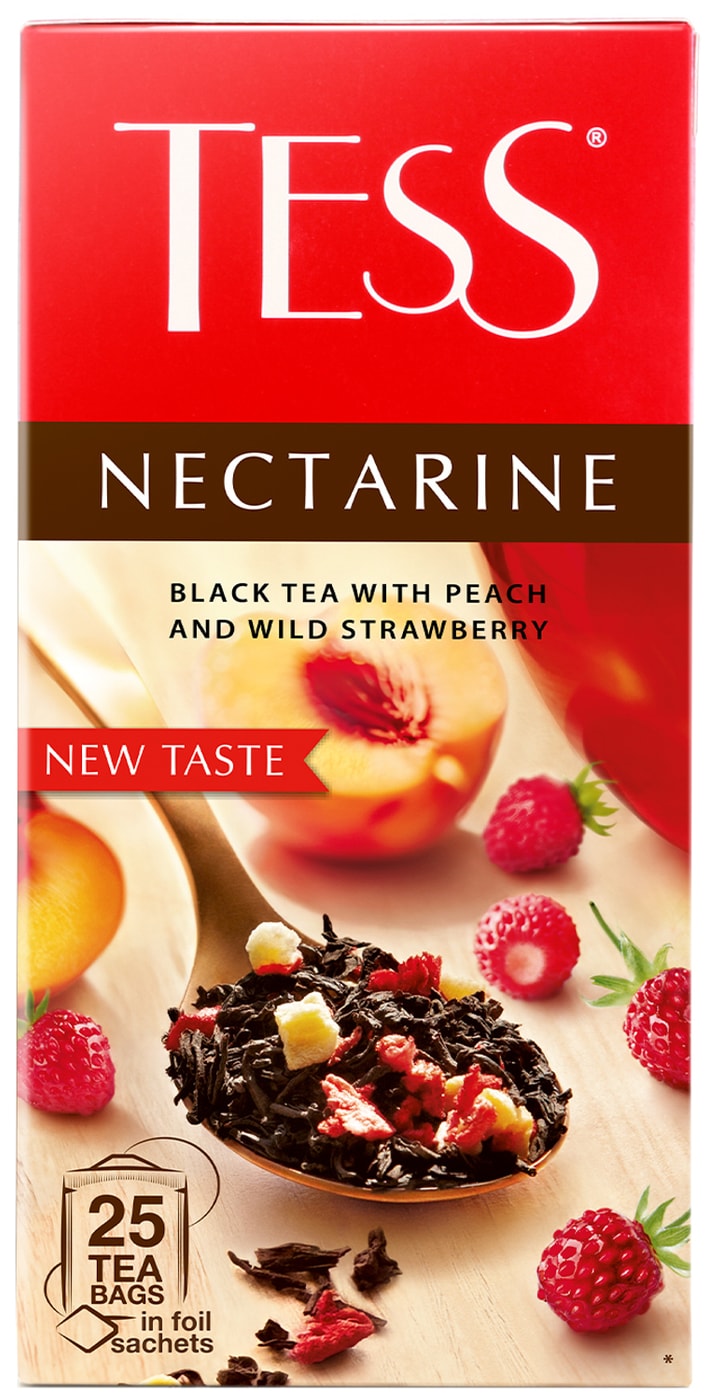 Изображение товара Чай черный Tess Нектарин 25*1.5г