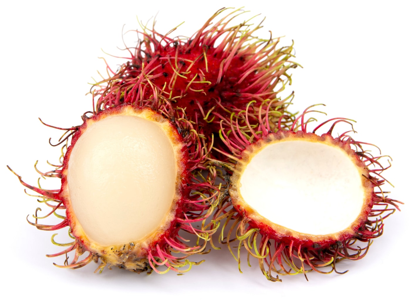 Изображение товара Рамбутан 130г свежий тропический фрукт с кисло-сладким вкусом