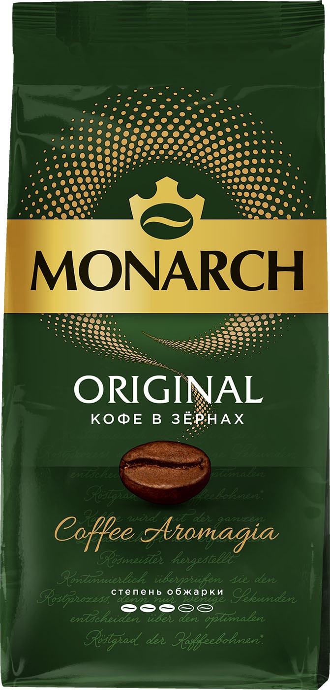 Изображение товара Кофе в зернах Monarch Original 230г
