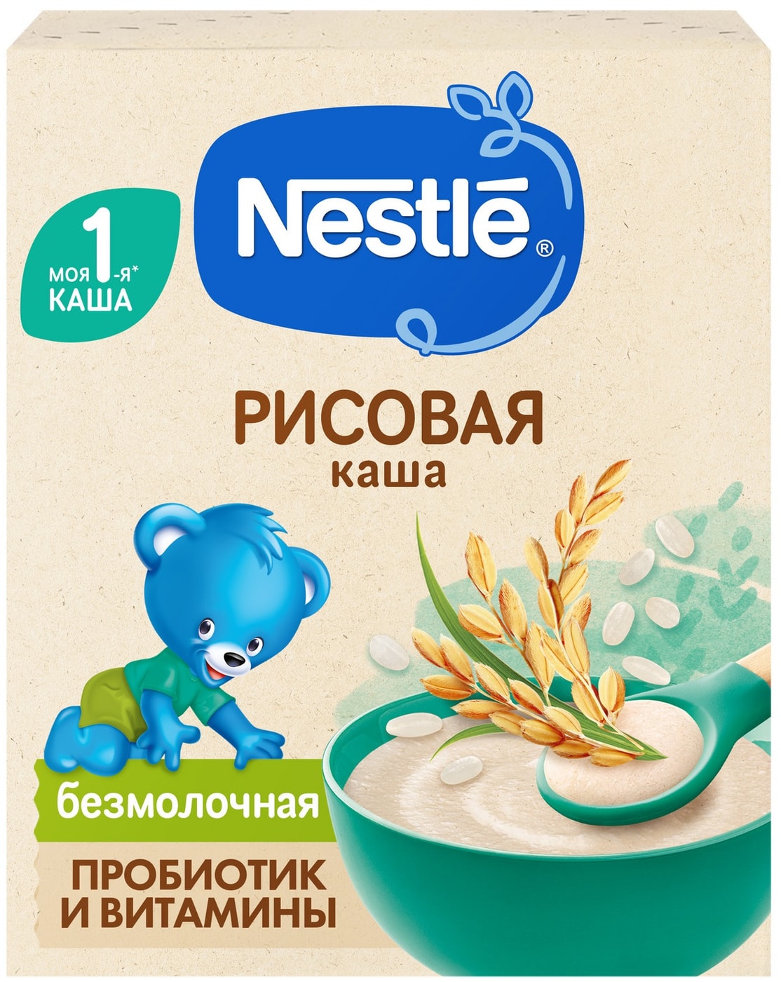 Изображение товара Каша Nestle Рисовая безмолочная 200г
