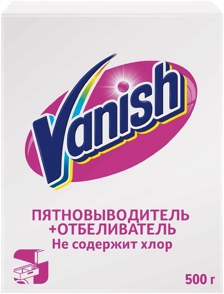 Изображение товара Пятновыводитель-отбеливатель Vanish порошкообразный 500г