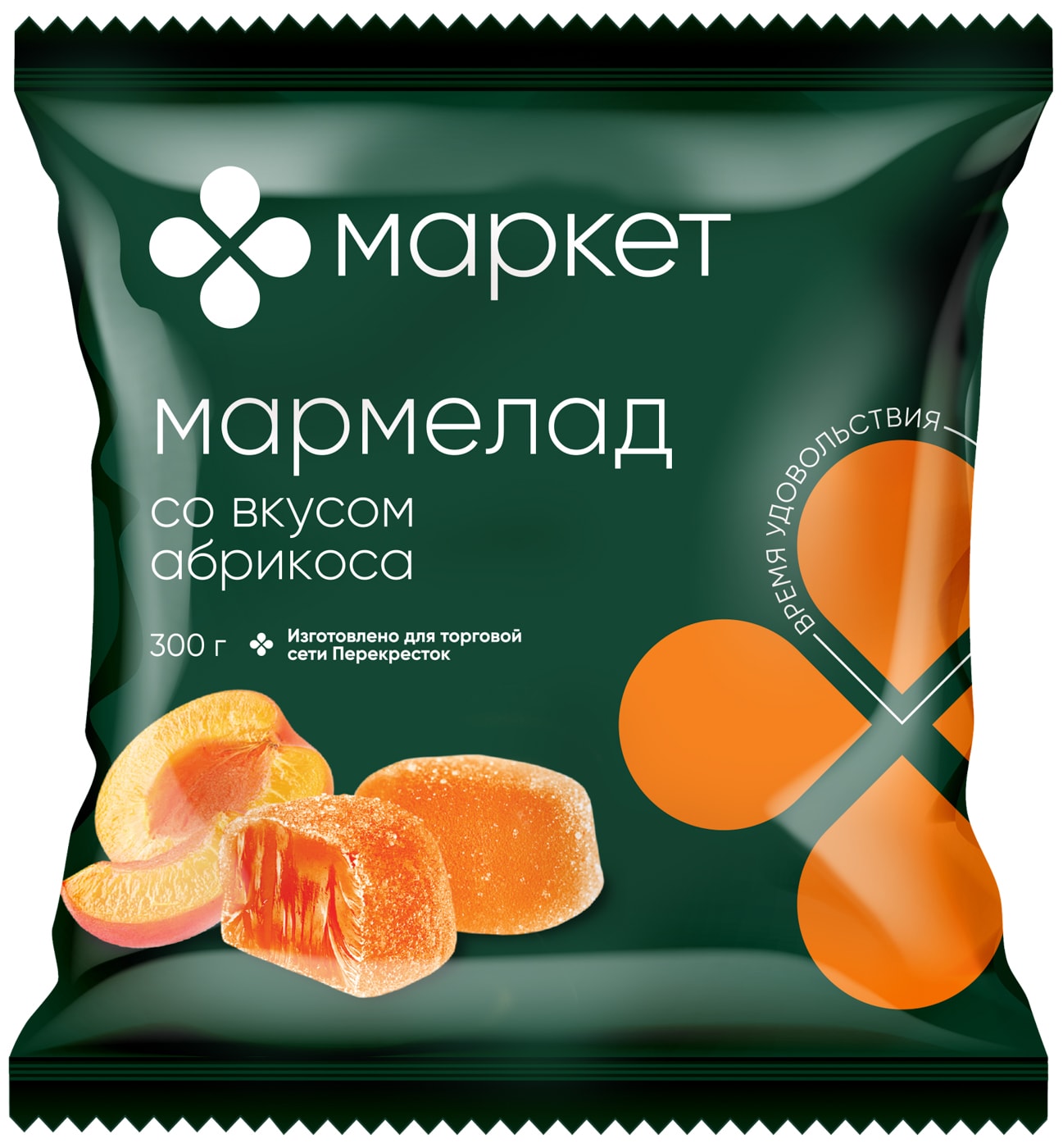 Изображение товара Мармелад Маркет Абрикос 300г