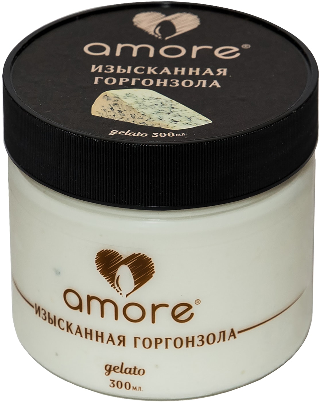Изображение товара Мороженое с сыром Горгонзола Amore 300 мл — деликатесный десерт высокого качества
