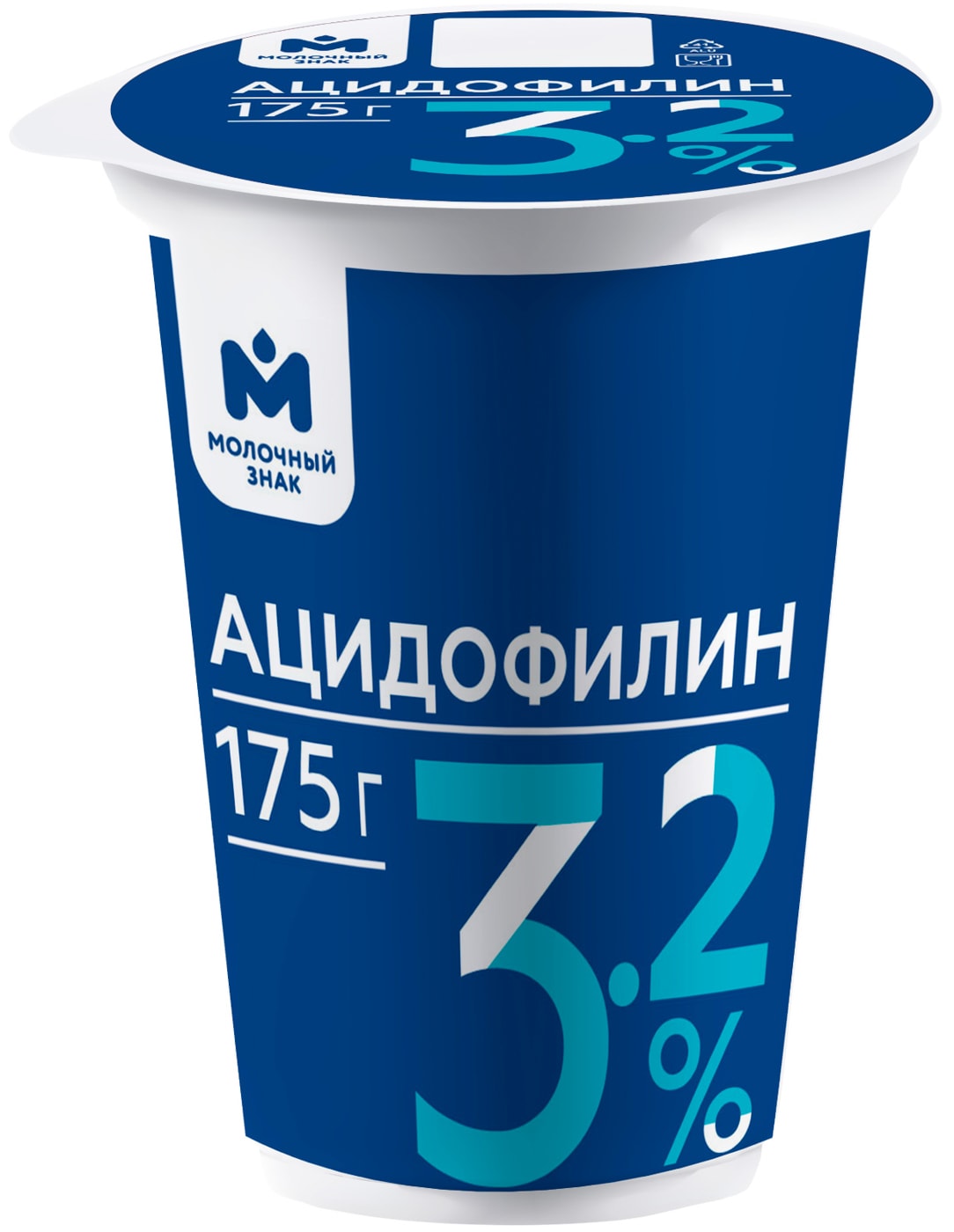 Изображение товара Ацидофилин Молочный знак 3.2% 175г