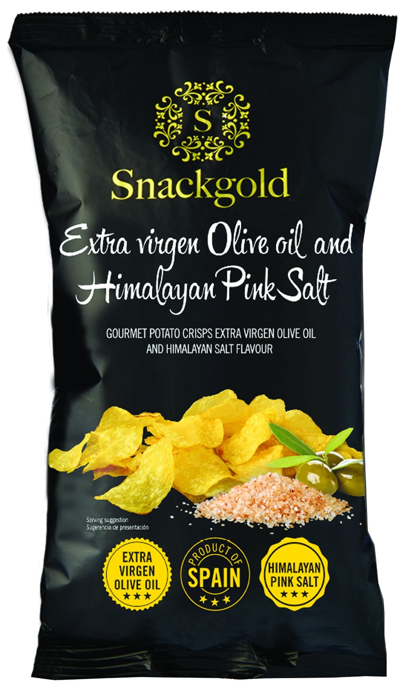 Изображение товара Чипсы Snackgold картофельные Оливковое масло и соль 125г Изображение товара Чипсы Snackgold картофельные Оливковое масло и соль 125г