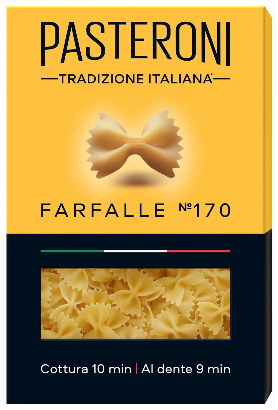 Изображение товара Макароны Pasteroni Farfalle №170 400г