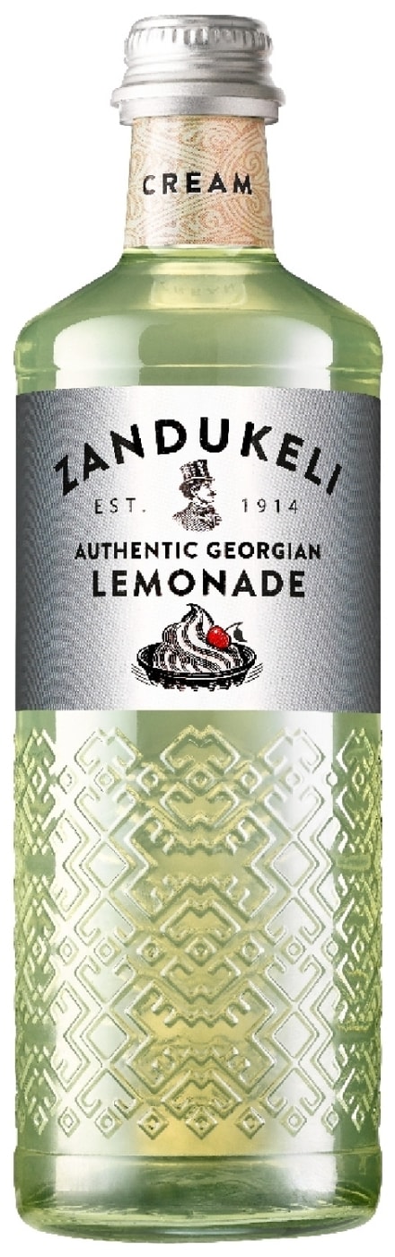 Изображение товара Напиток Zandukeli Сливки 500 мл - Газированный Сливочный Напиток из Грузии