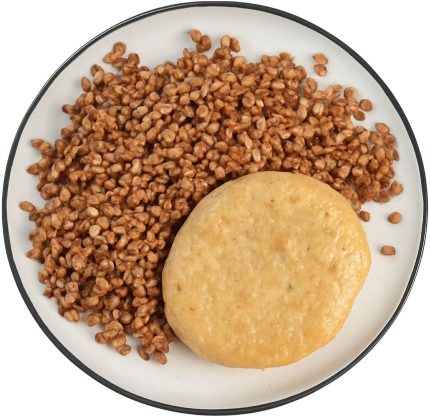 Изображение товара Котлеты Перекресток Select из индейки с гречкой отварной 220г