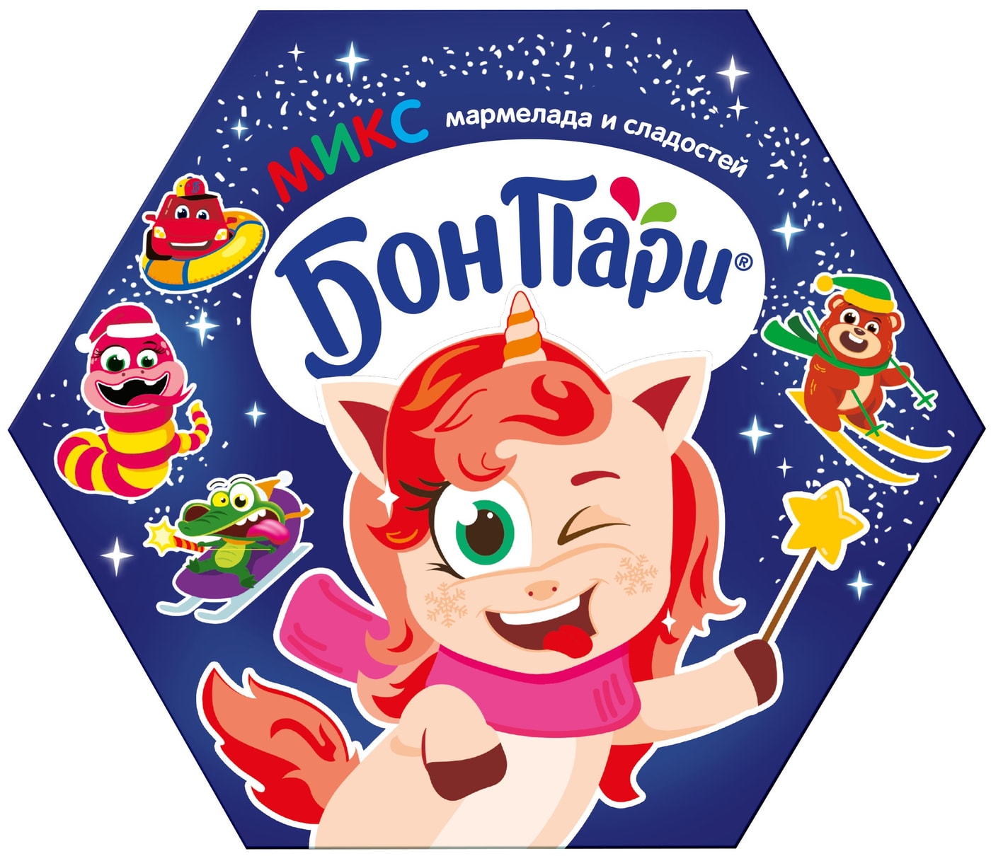 Изображение товара Набор подарочный Бон Пари и веселая компания 376г