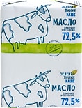 Масло сладко-сливочное Зеленая линия Крестьянское 72.5% 200г