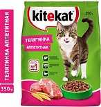 Сухой корм для кошек Kitekat Телятинка аппетитная 350г