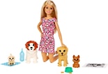 Кукла Barbie Doggy Daycare Детский сад для щенков FXH08