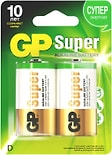 Батарейки GP Super 13A LR20 D 1.5В 2шт