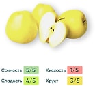Яблоки Delta Argar Гольден 4шт упаковка