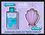 Подарочный набор Soda Me-Time Mermaid Irish Cream takeitcomfy Шампунь для волос 300мл + Расческа