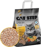 Наполнитель впитывающий минеральный Cat Step Extra Dry Orange 5л