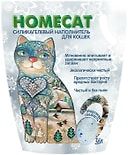 Наполнитель для кошачьего туалета Homecat Мороз 3.8л Наполнитель для кошачьего туалета Homecat Мороз 3.8л