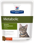 Сухой корм для кошек Hills Prescription Diet Metabolic для снижения и контроля веса с курицей 250г