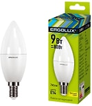 Лампа светодиодная Ergolux LED E14 9Вт
