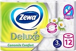 Туалетная бумага Zewa Deluxe Camomile Comfort 12 рулонов 3 слоя