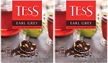 Чай черный Tess Earl Grey 100*1.6г