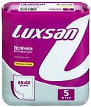 Пеленка Luxsan Premium/Extra детская 60*60 5шт 