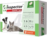 Таблетки Neoterica Inspector Quadro для кошек и собак 2-8кг