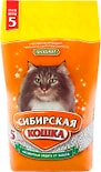 Наполнитель для кошачьего туалета Сибирская кошка Бюджет впитывающий 5л