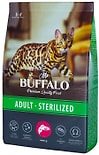 Сухой корм для кошек Mr.Buffalo Sterilized с лососем 400г