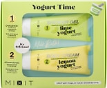 Набор для ухода за телом MiXiT Время Йогурта Гель для душа Lime Yogurt 200мл + Крем для тела Lemon Yogurt 200мл