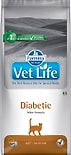 Сухой корм для кошек Farmina Vet Life Cat Diabetic диетический с курицей при сахарном диабете 2кг