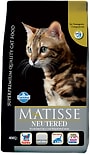 Корм для кошек Matisse Neutered для стерилизованных и кастрированных 10кг