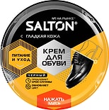 Крем для обуви Salton для гладкой кожи черный 50мл