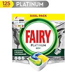 Капсулы для посудомоечных машин Fairy Platinum All in One Лимон 125шт